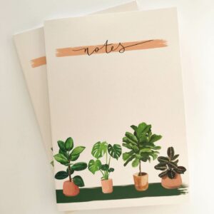 House plants notebook