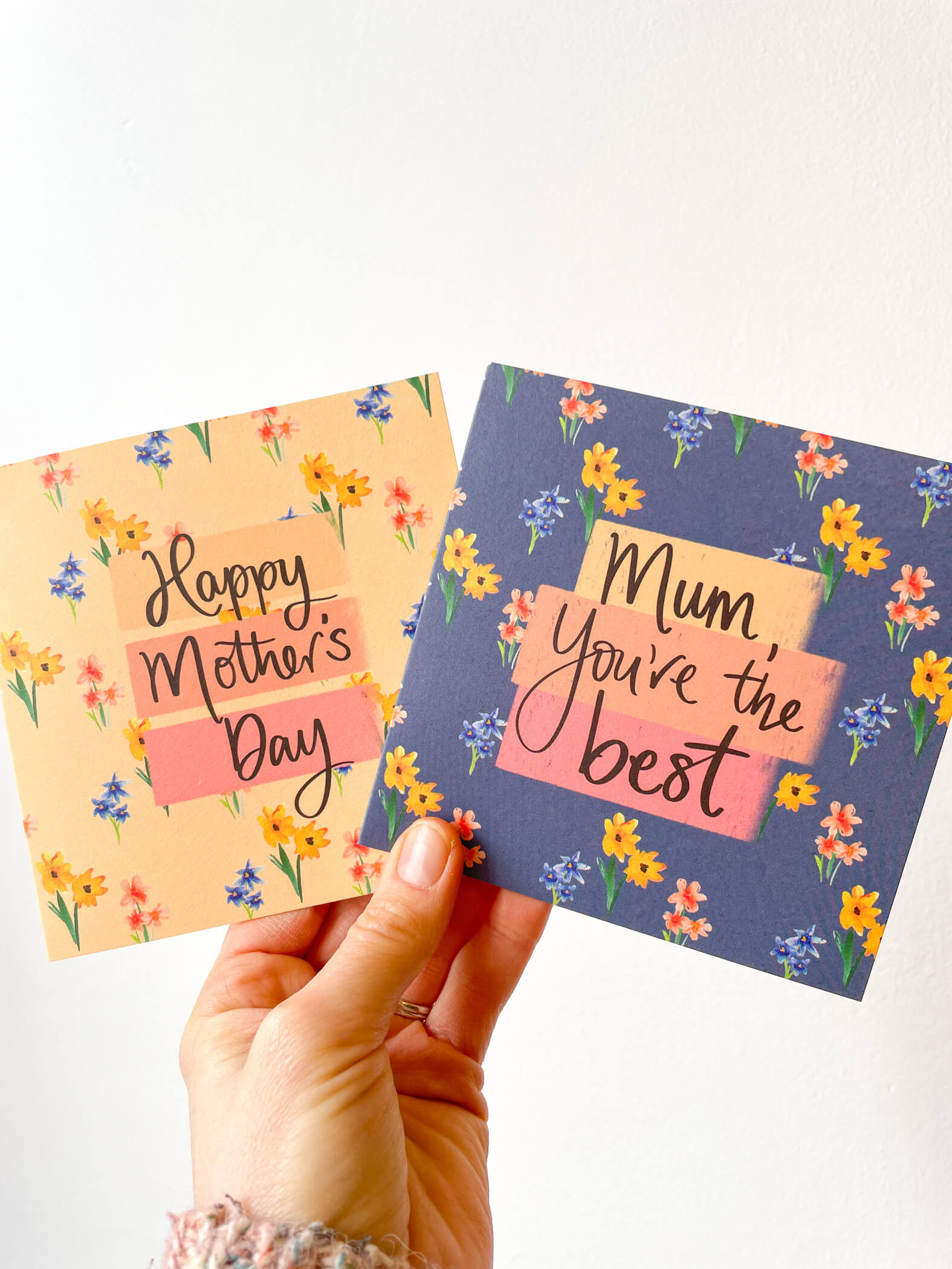 Floral Mother's Day cards by Sunshine for Breakfast
